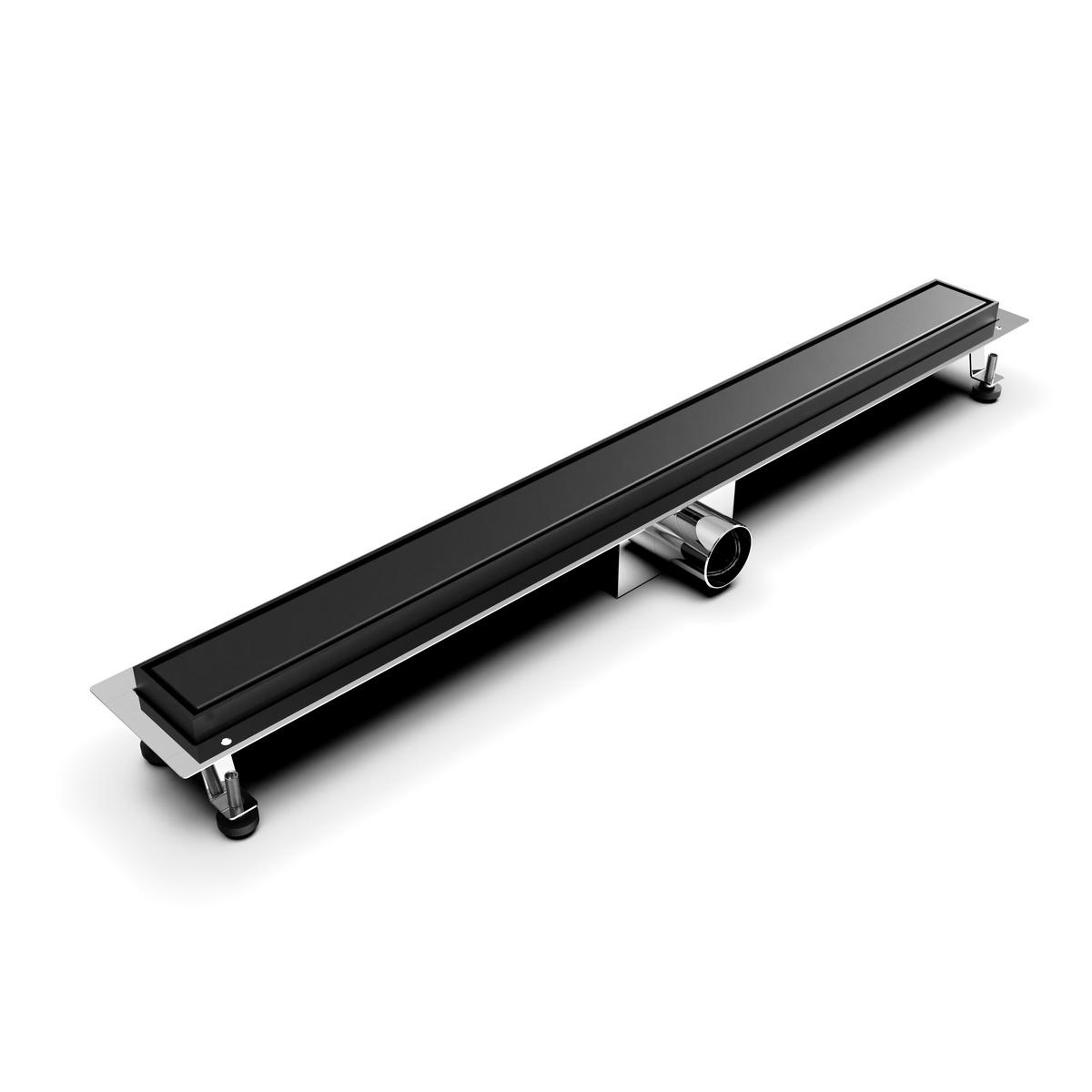 Odwodnienie liniowe  czarne - ruszt odwracalny dł. 900 mm