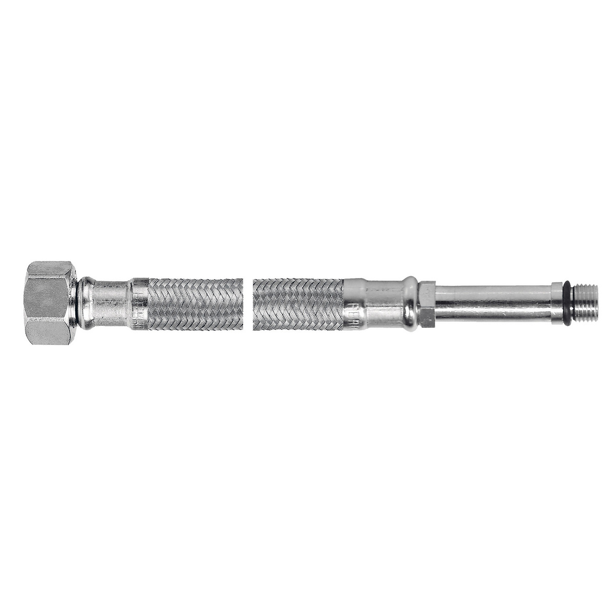 Wężyk bateryjne M10 x 1/2" nyp. długi L-40 cm