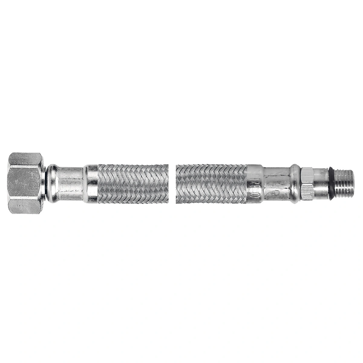 Wężyk bateryjne M10 x 1/2" nyp. krótki L-35 cm