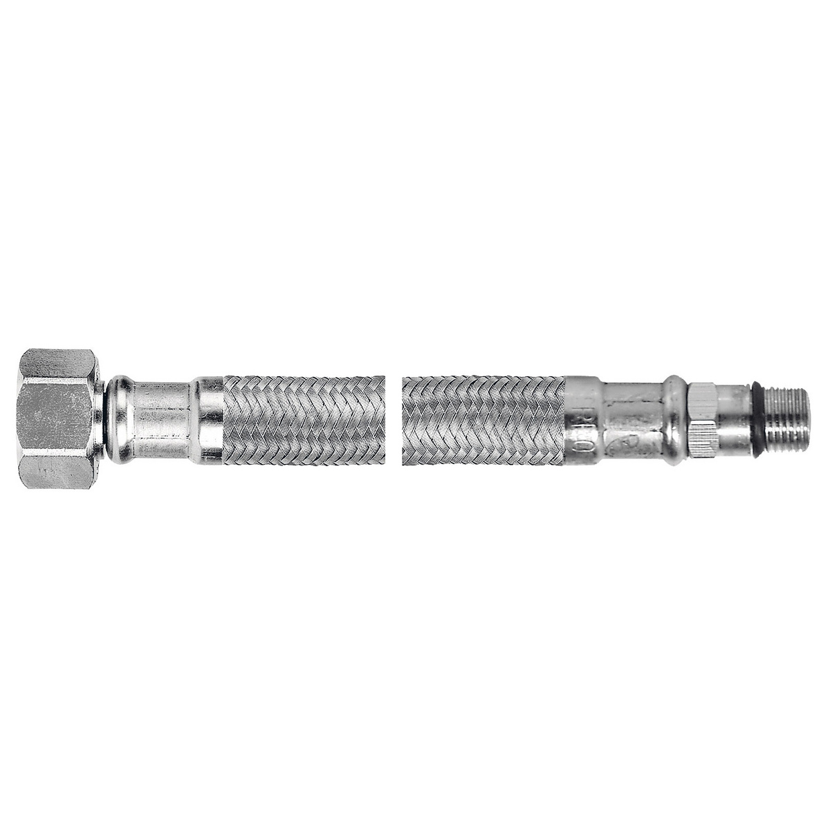 Wężyk bateryjne M10 x 1/2" nyp. krótki L-90 cm