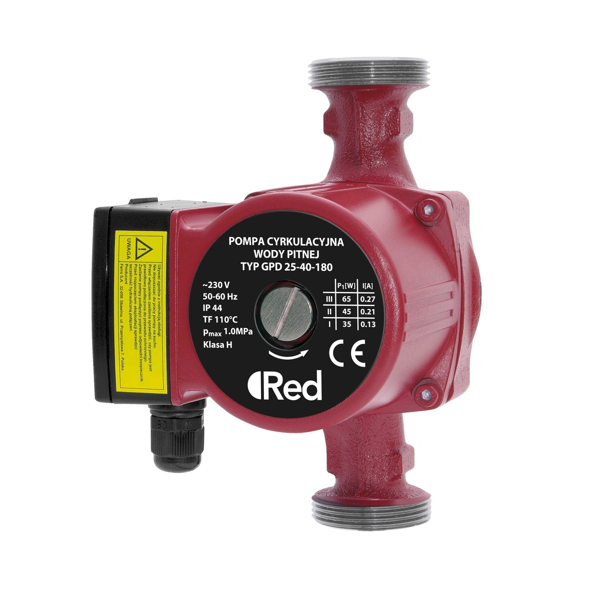 Pompa cyrkulacyjna RED 25-40-180