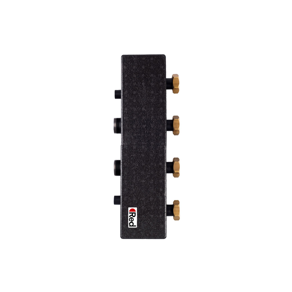Rozdzielacz DN25 (moc do 60 kW przy ΔT = 20 K) dla 2 obiegów grzewczych (2 na górze) z izolacją EPP.
