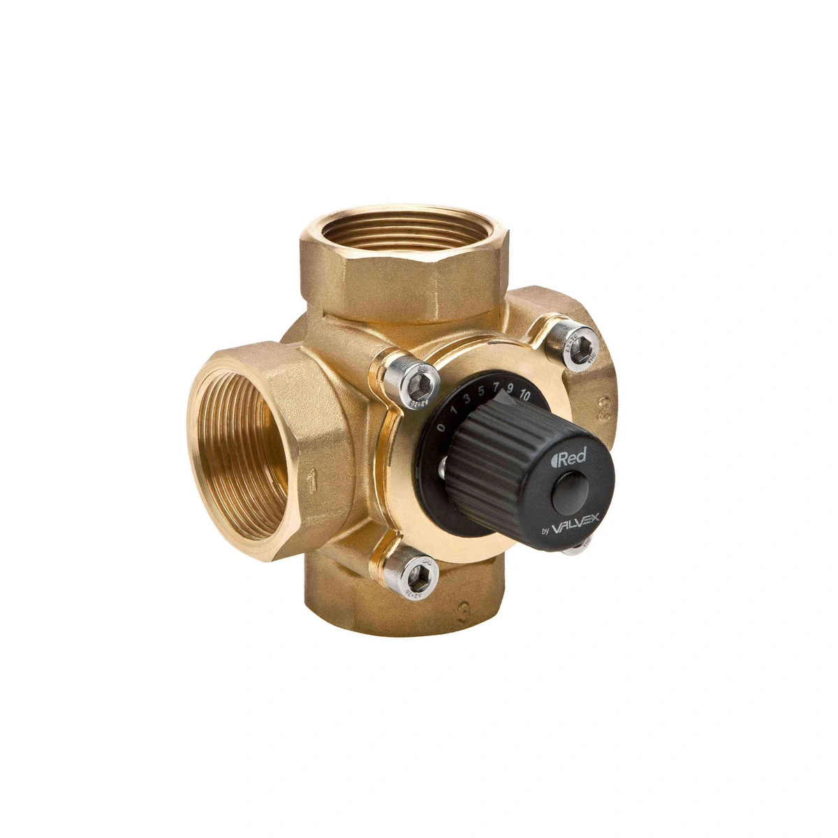 Zawór mieszający 4-drogowy DN40, 6/4" Kvs 25