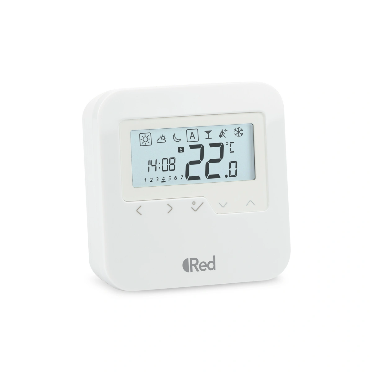 Bezprzewodowy, cyfrowy regulator temperatury sieci ZigBee RHTRP-RF(50) - tygodniowy, 2xAA