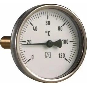 Termomer bimetaliczny aksjalny BiTh 80, 0-120 °C, tuleja 68 mm, 1/2’’ ax, kl. 2,0