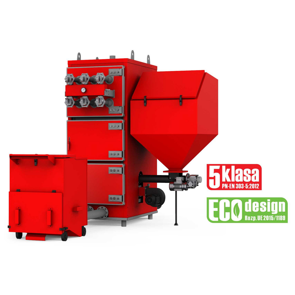 Kocioł RED MAX EKO GL 300 kW - aut.POG/ret.OBR/Lewy