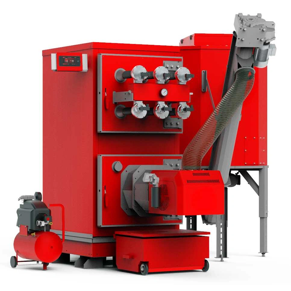 Kocioł RED MAXPELL ZB GL 120 kW - aut.Touch szafa + lambda/pal.ZB/Przód