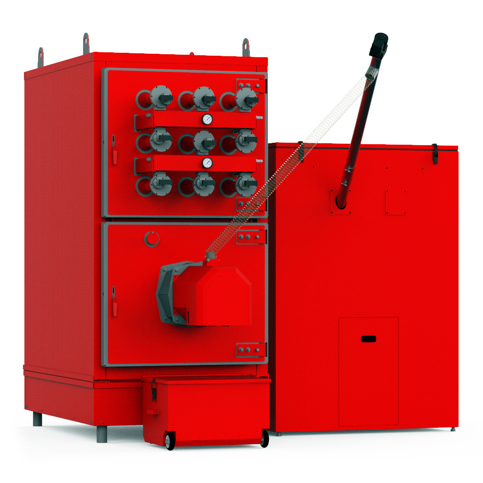 Kocioł RED MAXPELL GL 370 kW - aut.STD/pal.PH+/zaw.lewy